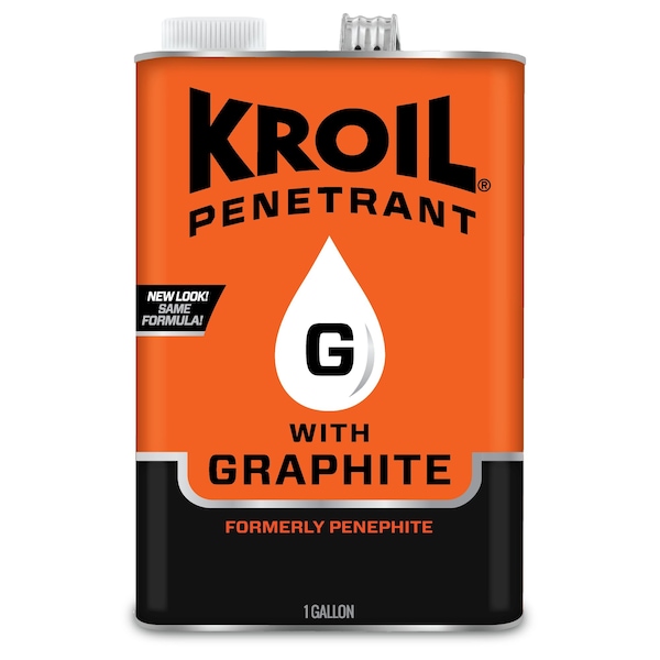 1 Gallon Penetrating Oil with Graphite (aka Penephite), Rust-Loosening, High Temp